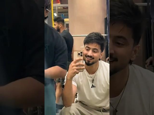 Mr Faisu And Hasnain Khan Funny Gym Masti #shorts #mrfaisu #hasnainkhan