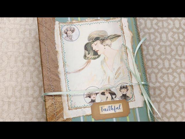 Faithful Junk Journal Flip Through + Lots of Vintage Supplies