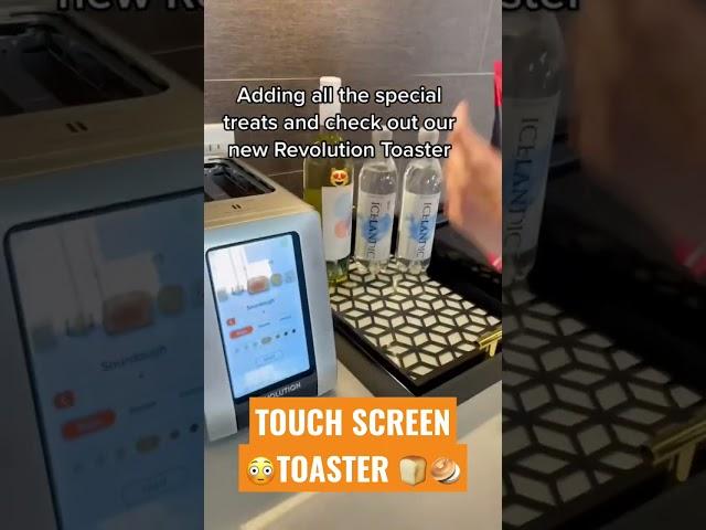 So We got a a touch screen toaster 🫣🫢 #shorts #shortsfeed #technology