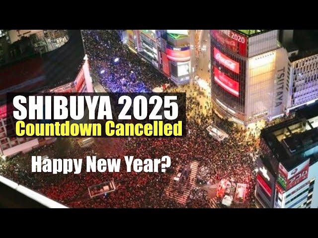 Tokyo’s Shibuya New Year Countdown 2025 Cancelled