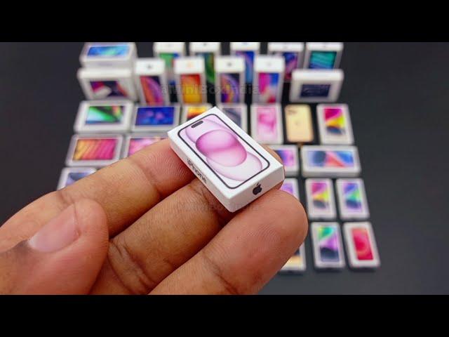 Apple iphone 15 pink minibox unboxing | Miniphone