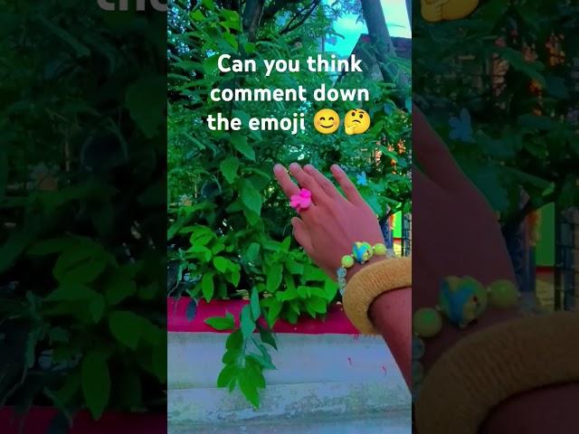 Can you think comment down the emoji#fun video#ytshorts #aaradhya's Craftiverse 