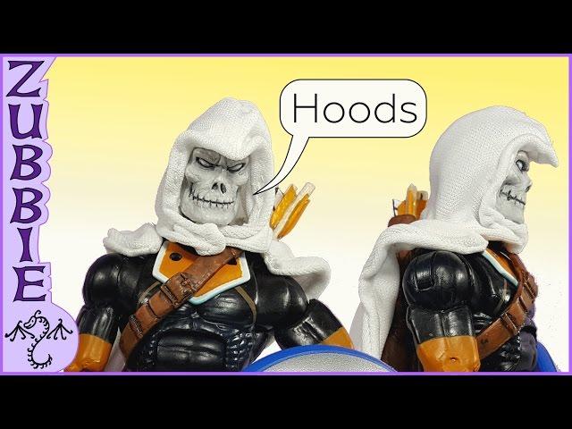 How to Make a Hood for Action Figure Capes, DIY for Marvel Legends & Other Toys