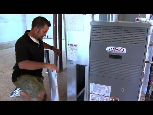 How to replace a furnace filter.mov
