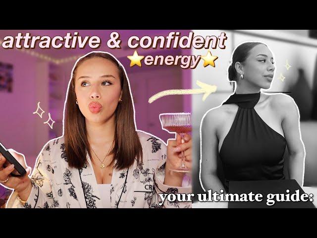 HOW TO BE MORE ATTRACTIVE & CONFIDENT | tips you NEED to be MAGNETIC  *ੈ‧₊˚  *anyone can do it*