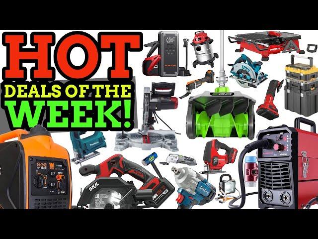 Hot Tool Deals of the Week & More! 1/6/25 #dotdotw