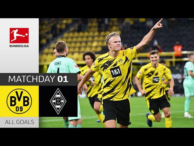 Borussia Dortmund - Borussia M'gladbach 3-0 | All Goals | Matchday 1 – Bundesliga 2020/21