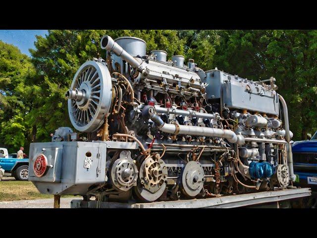 Big Unique Old Engines Starting Up Sound That Will Blow Your Ears ▶ 3