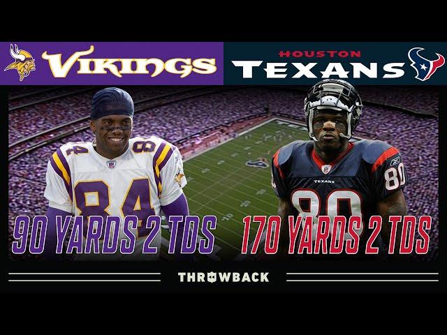 Randy vs Andre Battle in INSTANT Classic! (Vikings vs. Texans 2004, Week 5)