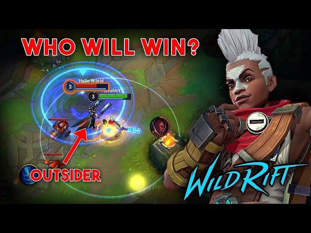 Outsider Lucian vs Jeruhh Ekko | Wild Rift