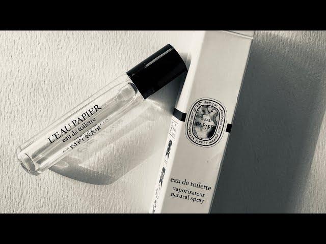 Diptyque LEau Papier Review