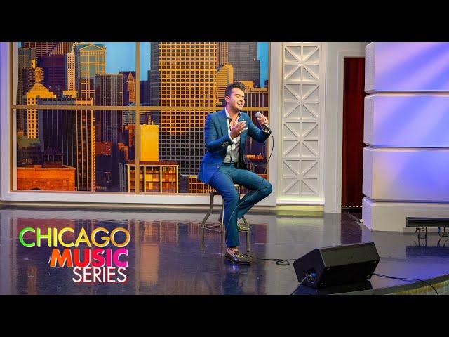 Blake Alexander sings on Windy City LIVE in celebration of National Hispanic Heritage Month