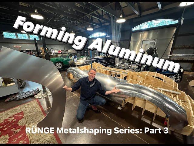 Runge Metalshaping Part 3: Using The English Wheel As A Sheetmetal Brake & Hand Forming Bodywork