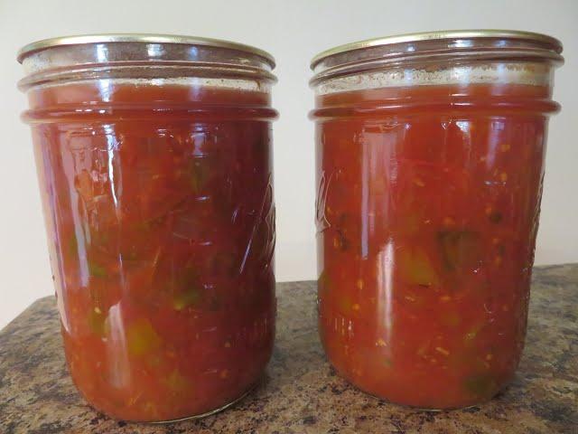 The BEST HOMEMADE SALSA | How To Can Salsa | Canning Salsa With Homegrown Ingredients