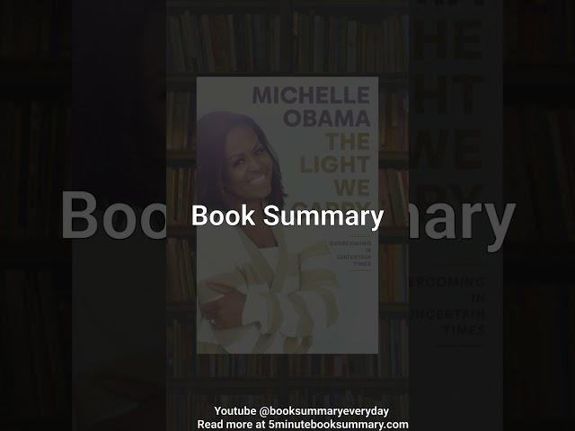 The Light We Carry - 1 Minute Book Summary and Review #Shorts