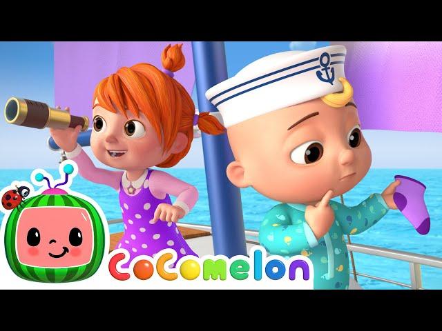 Row Row Row Your Boat (Sea Adventure Edition! ) | CoComelon Nursery Rhymes & Kids Songs