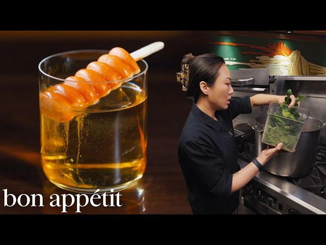 How the World's Best Bar Turns Food Into Cocktails | On The Line | Bon Appétit