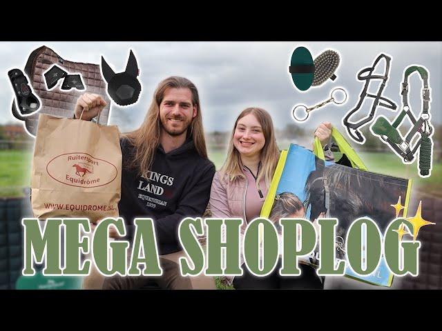 MEGA SHOPLOG voor ons NIEUWE PAARD! | Vlog 105 | Dwally's Horses