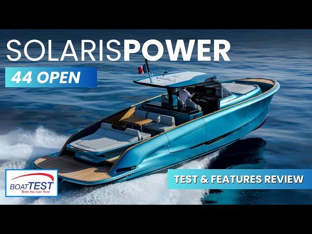 Solaris Power 44 Open: The Ultimate Multi-Purpose Yacht | Full Test & Features Review