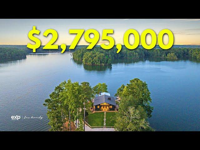 Touring a $2.7 Million Dollar Home on Lake Martin in Alabama