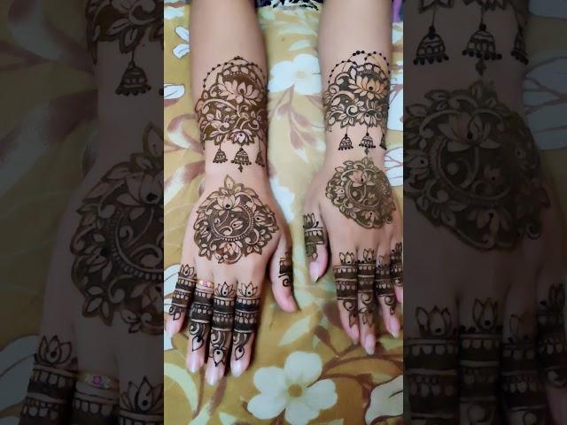 My engagement mahandi #weddingmehndi #shortvideo #mehndi #mehndidesign