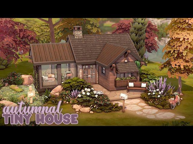 Autumnal Tiny House  | The Sims 4 Speed Build