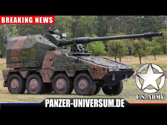 U.S. Army an Deutscher Hightech RCH155 interessiert! - Ungarn hat 50% der Leopard 2A7HU erhalten!