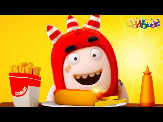 Oddbods | COMIDA DE RUA | Desenhos Animados Engraçados Para Crianças