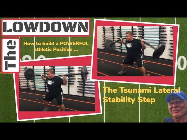 Tsunami Lateral Stability Steps ... How to Build a POWERFUL Athletic Position