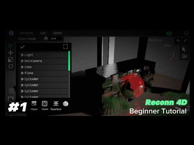 Reconn 4D Tutorial #1 (Animate on Your Phone!!!)