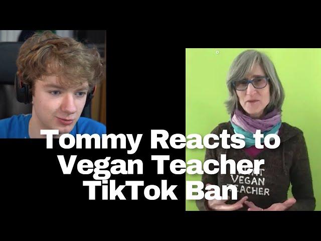 Tommyinnit Reacts to Vegan Teacher TikTok BAN