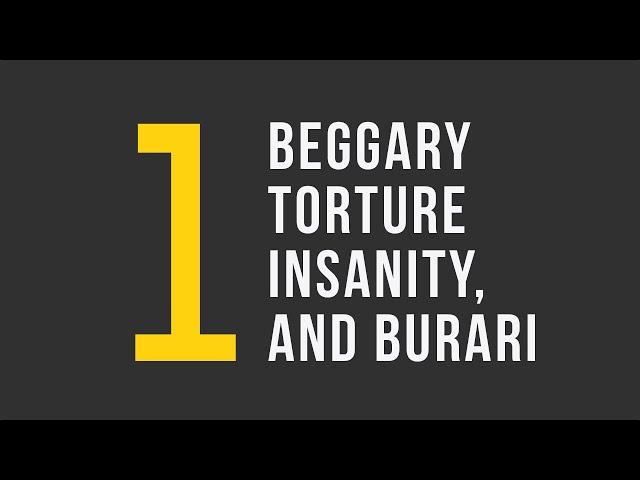 The 39A Podcast [Episode 1] - Beggary, torture, insanity and Burari