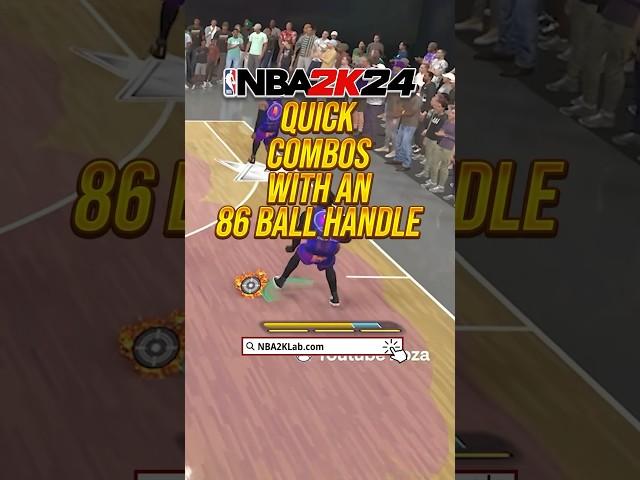 Best Dribble Moves on NBA 2K24 for Guard Builds with 86 Handle #nba2k24 #2k #2k24