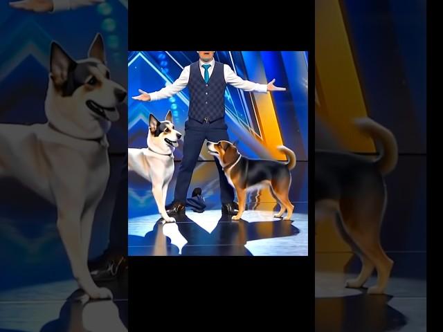 America's Got Talent Dogs Magic | Duo Schumacher#AGT#americagottalent#magic