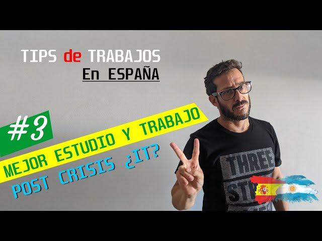 Estudios que te permiten ENCONTRAR TRABAJO RAPIDO en España. [INCLUSO POST CRISIS]