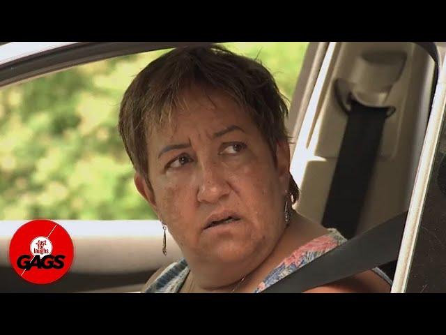 She saw the gas price... | Just For Laughs Gags