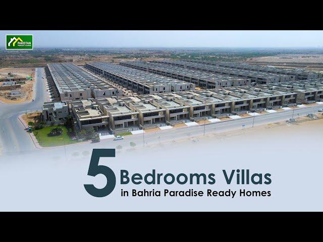 5 Bedrooms Villas in Bahria Paradise Ready Homes