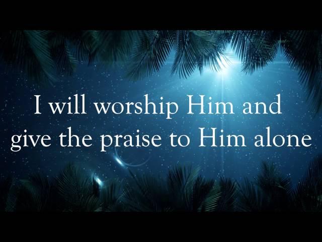 Donnie McClurkin Holy Lyric Video