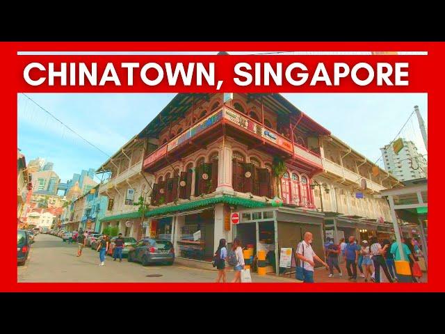 [4K] Chinatown Singapore Walking Tour 2022 | Crowds Return to Vibrant Chinatown