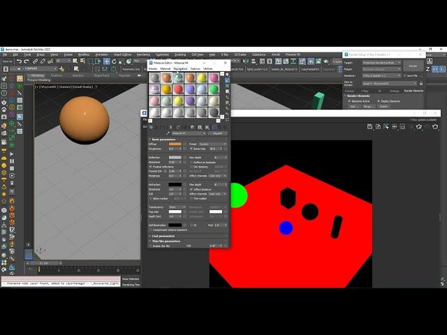 3DS Max - V-Ray - MultiMatteElement Render Element