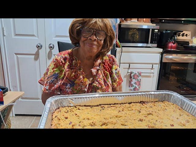 Southern Homemade Cornbread Dressing. .My Grandmother and aunts recipe, Cornbread recipe