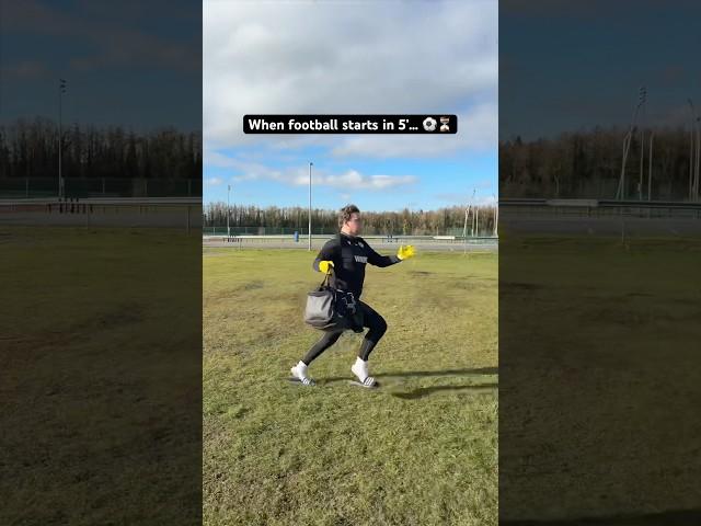 When football starts in 5’… ️⏳ #shorts
