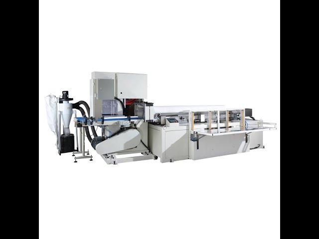 Automatic maxi roll paper band saw cutting machine factory