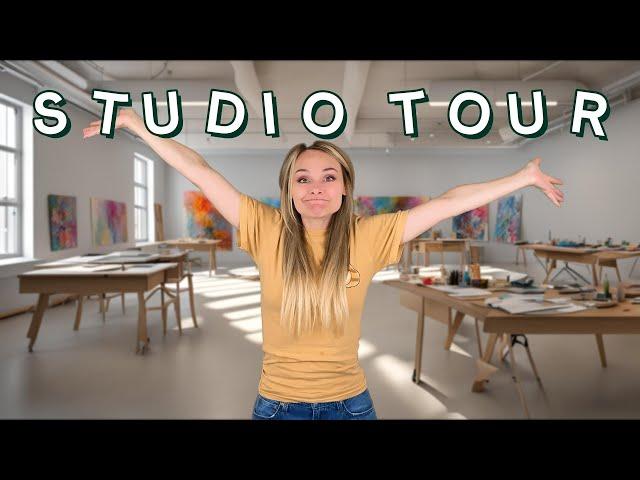 A Day In The Life of a Cake Artist + BTS STUDIO TOUR