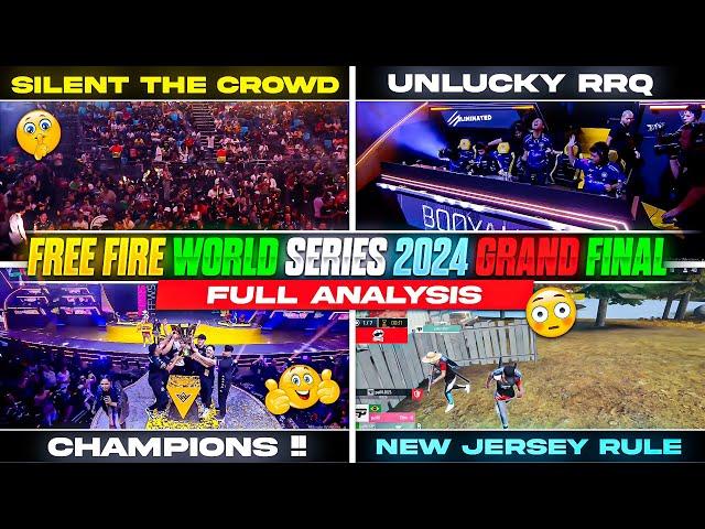 FFWS GLOBAL FINALS 2024 GRAND FINAL - FULL ANALYSIS | FREE FIRE WORLD SERIES GLOBAL FINALS 2024