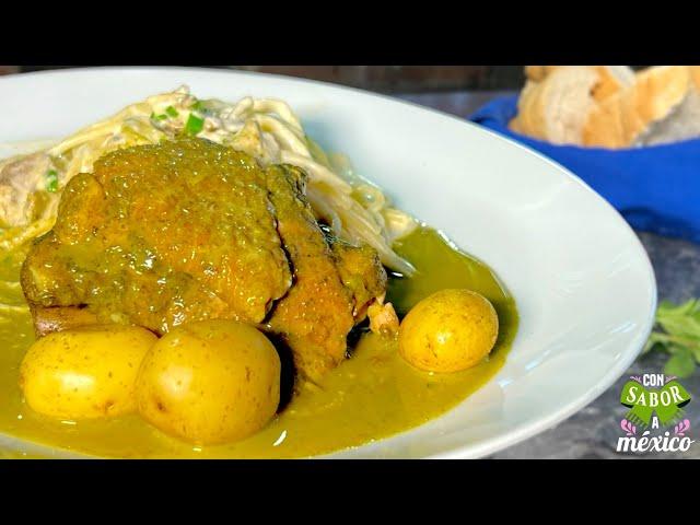 POLLO AL ORÉGANO Y PASTA ALFREDO, ¡QUE DELICIA!