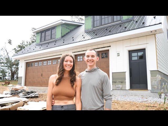 1 YEAR TIMELAPSE Building Our Own Home