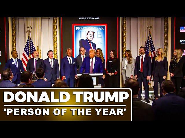 NEW YORK |Time magazine announces U.S. president-elect Donald Trump as its 2024 'Person of the Year'