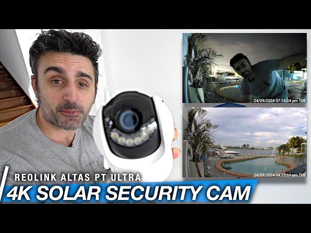 Reolink Altas PT Ultra - 4K Battery/Solar Wifi 360° Pan Tilt Security Camera | Setup & REVIEW