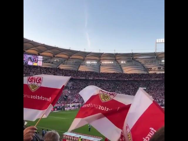 Relegation 2019 Hinspiel. VfB Stuttgart  1.FC Union Berlin.  Mercedes Benz Arena  58.619